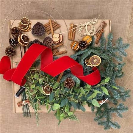 Christmas wreath making kit